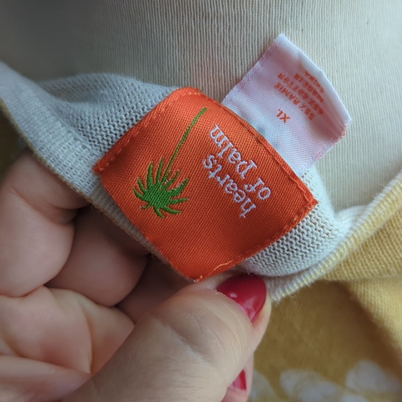 HEARTS OF PALM Spring Cardigan XL - Picture 9 of 12